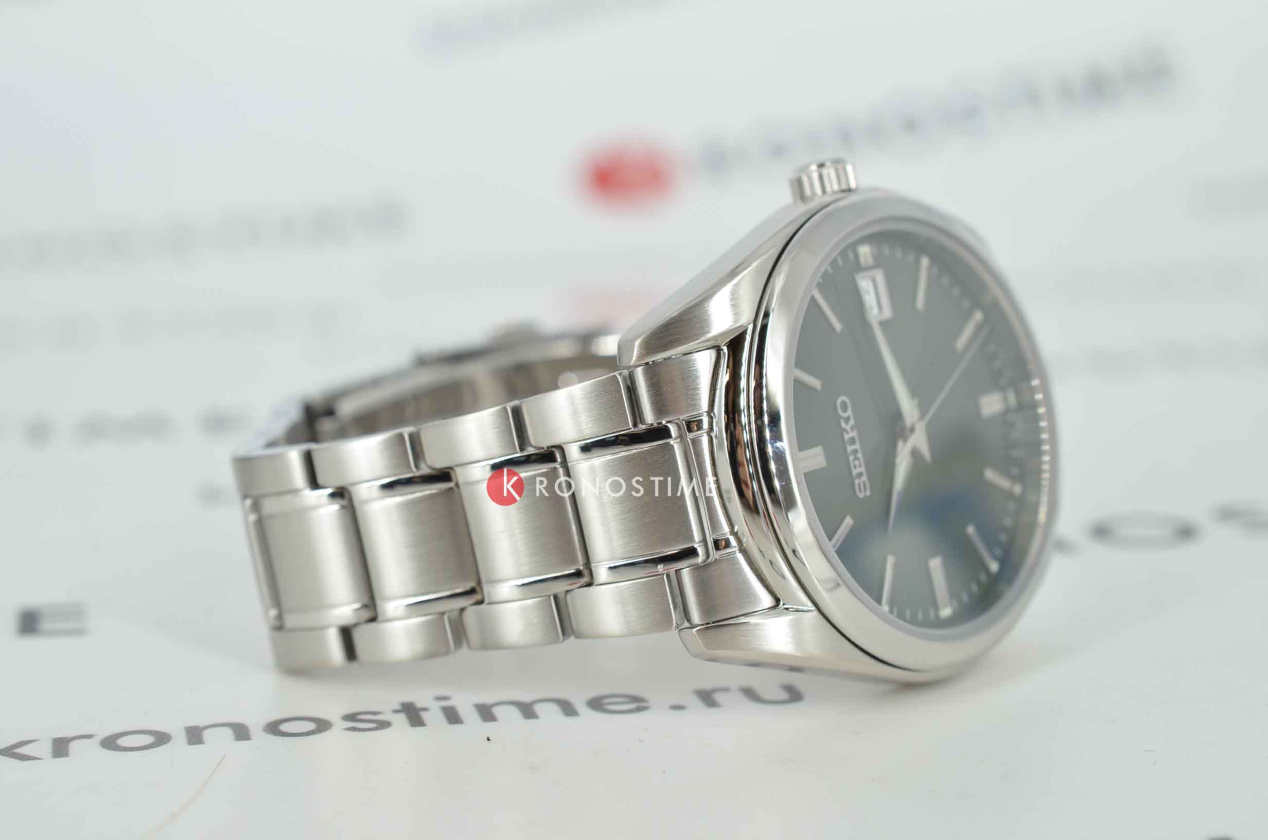 Оригинальные часы Seiko Seiko Discover More SUR527P1 кварцевые калибр механизма  общий вид